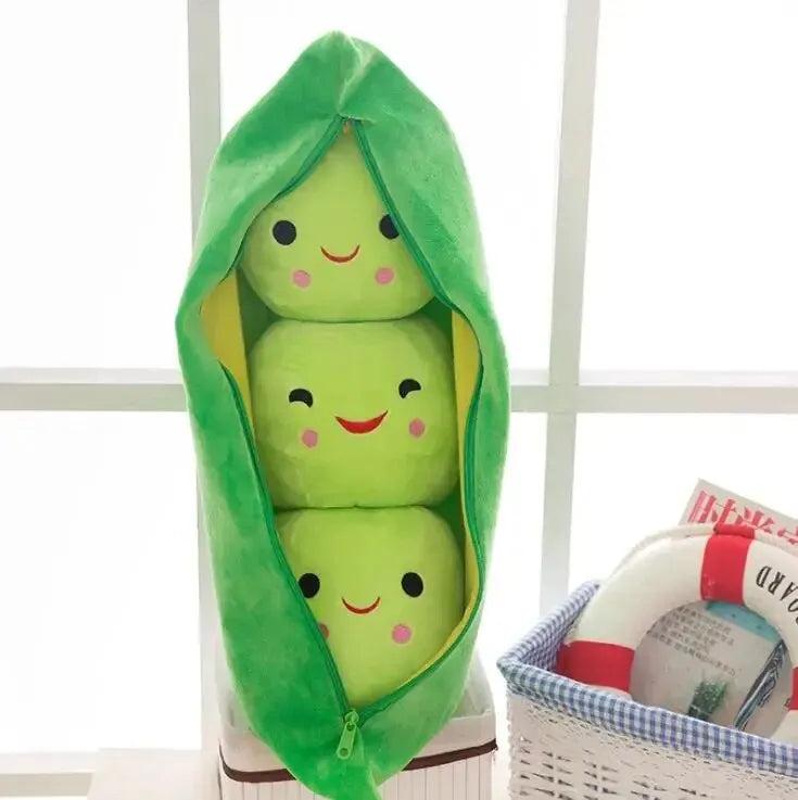 Peas Filled Plant Plush Toy