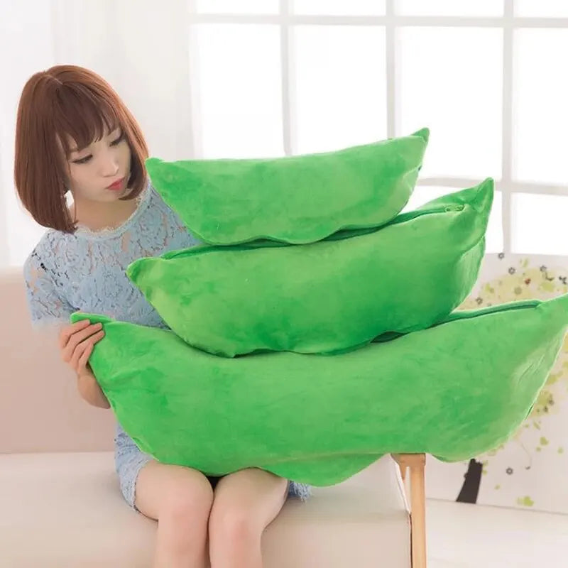 Peas Filled Plant Plush Toy