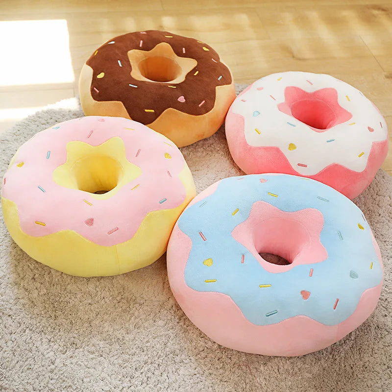 Donut Plush Pillow