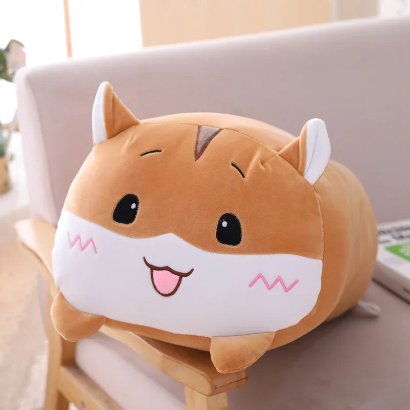 Soft Animals Cartoon Cat Pillows Cushion