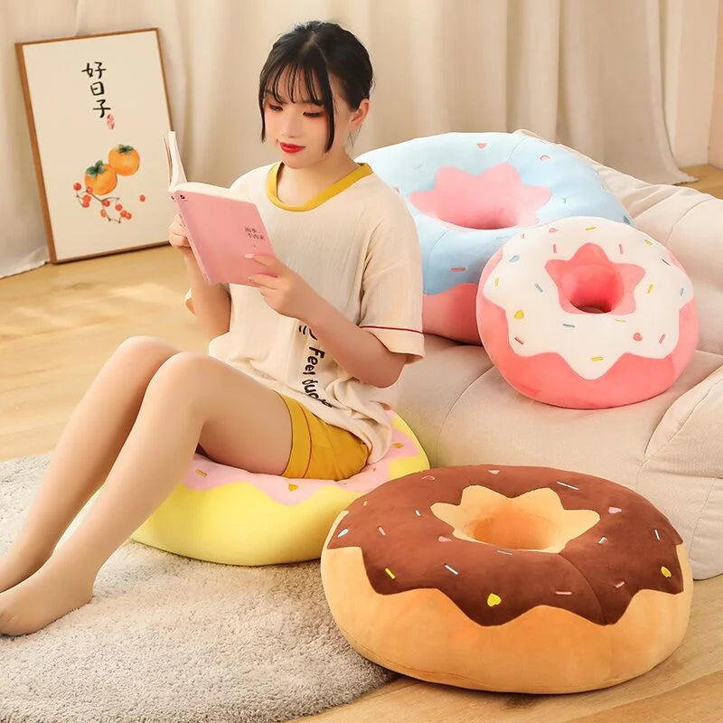 Donut Plush Pillow