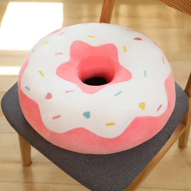 Donut Plush Pillow