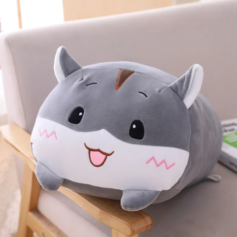 Soft Animals Cartoon Cat Pillows Cushion