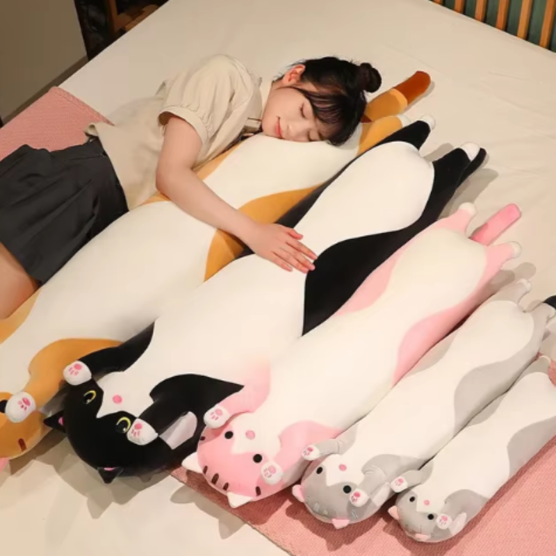 Cute Soft Long Cat Plush Toy