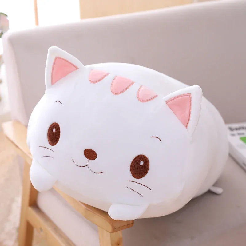 Soft Animals Cartoon Cat Pillows Cushion